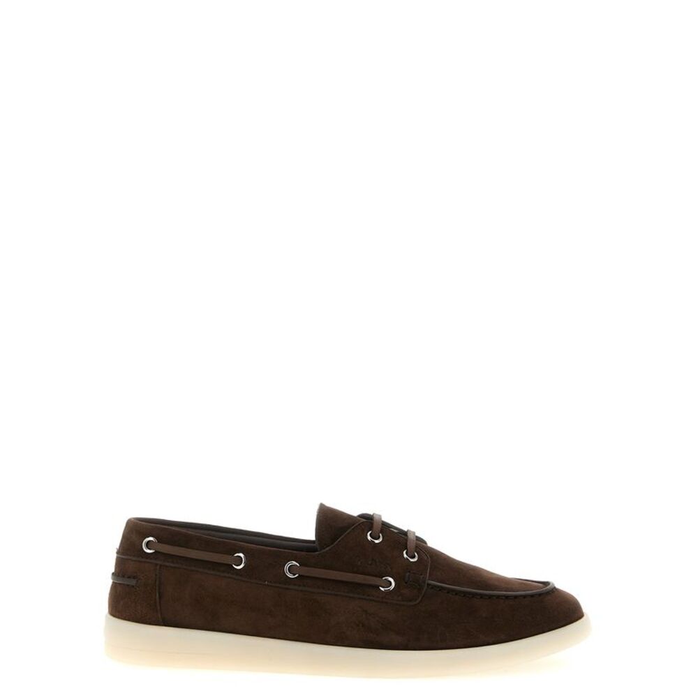 Prada Men Boat Loafers